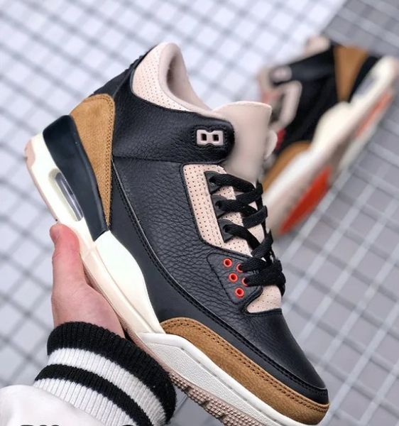 black brown jumpman 3 basketball shoes man/woman sport sneaker with original box fast delivery
black brown jumpman 3 basketball shoes man/woman sport sneaker with original box fast delivery