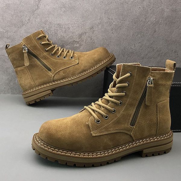 classic fashion dress wedding party shoes fashion high motorcycle ankle sports casual boots round toe thick bottom business leisure walking, Black
classic fashion dress wedding party shoes fashion high motorcycle ankle sports casual boots round toe thick bottom business leisure walking, Black