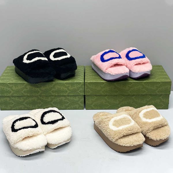 luxury winter wool slippers designer slides plush autumn winter flat bottom sandal solid color fur fluffy slippers women leisure home sandal, Black
luxury winter wool slippers designer slides plush autumn winter flat bottom sandal solid color fur fluffy slippers women leisure home sandal, Black
