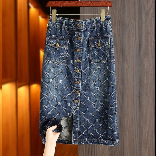 skirts love jacquard style denim half skirt for women 2023 spring summer casual all match design sense slit bag hip jean 230826, Black
skirts love jacquard style denim half skirt for women 2023 spring summer casual all match design sense slit bag hip jean 230826, Black