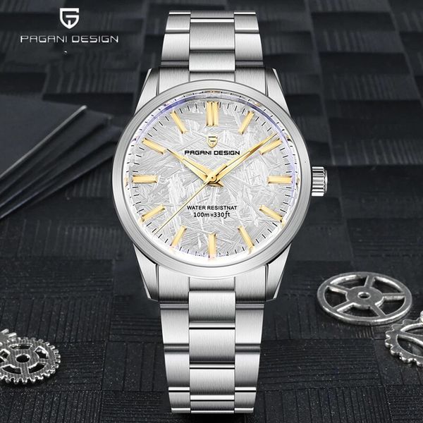 wristwatches pagani design 40mm men quartz watches tmi vh31 luxury business sapphire 316l stainless steel 100m waterproof watch for 230825, Slivery;brown
wristwatches pagani design 40mm men quartz watches tmi vh31 luxury business sapphire 316l stainless steel 100m waterproof watch for 230825, Slivery;brown