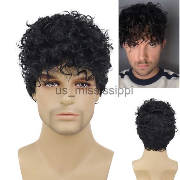 synthetic wigs gnimegil short synthetic wigs for man black curly natural hairstyle male cosplay halloween family costume party daily use wig
synthetic wigs gnimegil short synthetic wigs for man black curly natural hairstyle male cosplay halloween family costume party daily use wig