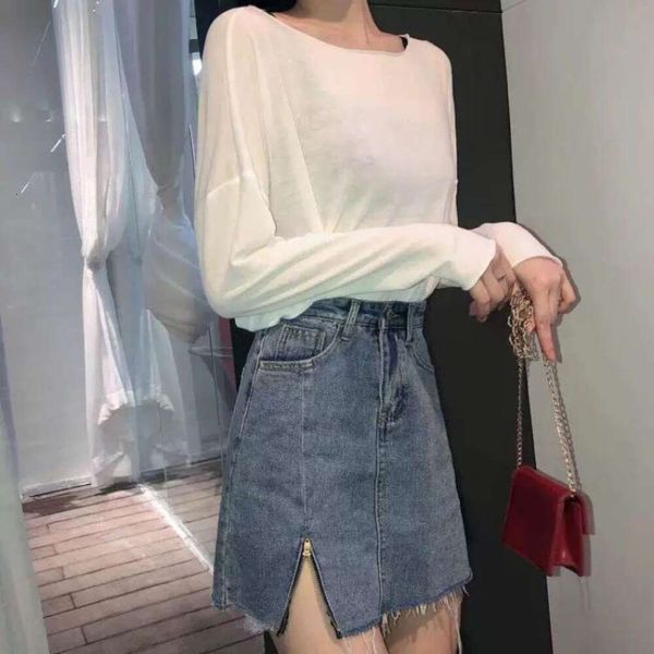 summer irregular high waisted skirt cowboy short dress for womens x size student butt covering a line half length, Black
summer irregular high waisted skirt cowboy short dress for womens x size student butt covering a line half length, Black