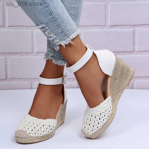 dress shoes handmade wedge sandals woman summer 2023 rome plus size round head belt buckle leisure beach vacation shoes t230826, Black
dress shoes handmade wedge sandals woman summer 2023 rome plus size round head belt buckle leisure beach vacation shoes t230826, Black