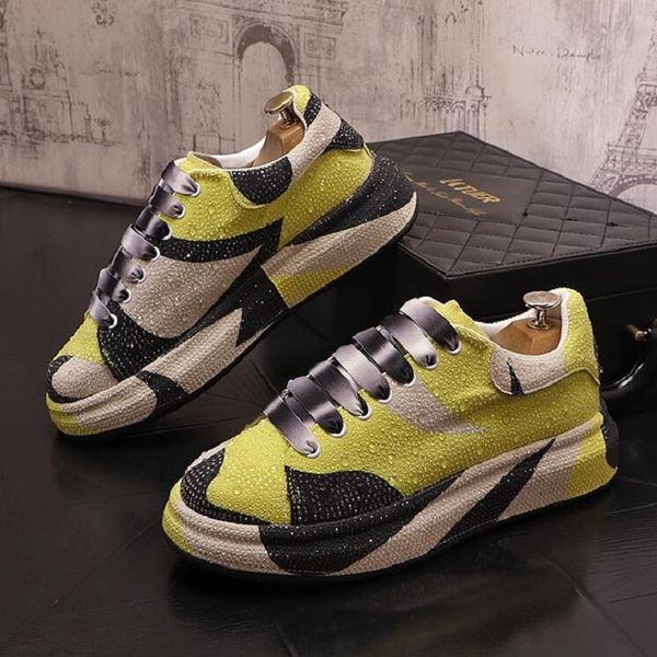 men's shoes new mix color fashion casual shoes trend rhine-diamond korean version dazzle color low-youth board shoes 1aa42, Black
men's shoes new mix color fashion casual shoes trend rhine-diamond korean version dazzle color low-youth board shoes 1aa42, Black