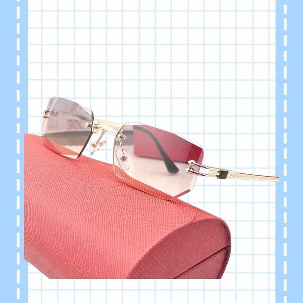 classic simple style rimless sunglasses business casual sunglasses frame mens and womens design square frame metal craft buckle decoration, White;black
classic simple style rimless sunglasses business casual sunglasses frame mens and womens design square frame metal craft buckle decoration, White;black