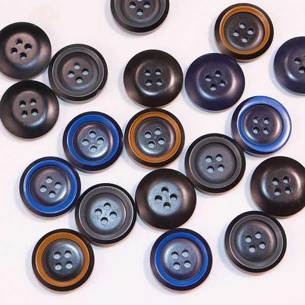 True Cow Horn Button Four Eyes Button Suit Coat Windbreaker Natural Button Bowl Shape Thin Edge Wide Edge Resin Button Button High Grade Simple Shirt Button
True Cow Horn Button Four Eyes Button Suit Coat Windbreaker Natural Button Bowl Shape Thin Edge Wide Edge Resin Button Button High Grade Simple Shirt Button