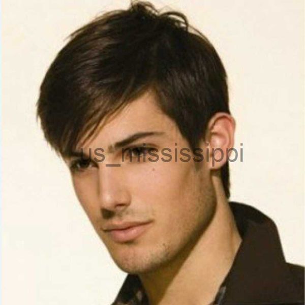 synthetic wigs suq men's short brown wig synthetic hair smooth natural pixie cut toupee straight heat resistant wigs for male men x0826, Black
synthetic wigs suq men's short brown wig synthetic hair smooth natural pixie cut toupee straight heat resistant wigs for male men x0826, Black