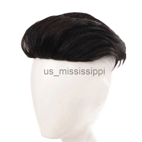 synthetic wigs anemone clips on natural human hair toupee for male slicked back mens wigs hair replacement system wig pieces for men baldnes, Black
synthetic wigs anemone clips on natural human hair toupee for male slicked back mens wigs hair replacement system wig pieces for men baldnes, Black