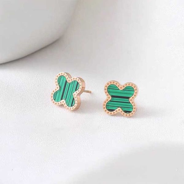 designer earrings lucky clover stainless steel studs earrings designer for women sense lightweight temperament all-match earrings, Golden;silver
designer earrings lucky clover stainless steel studs earrings designer for women sense lightweight temperament all-match earrings, Golden;silver