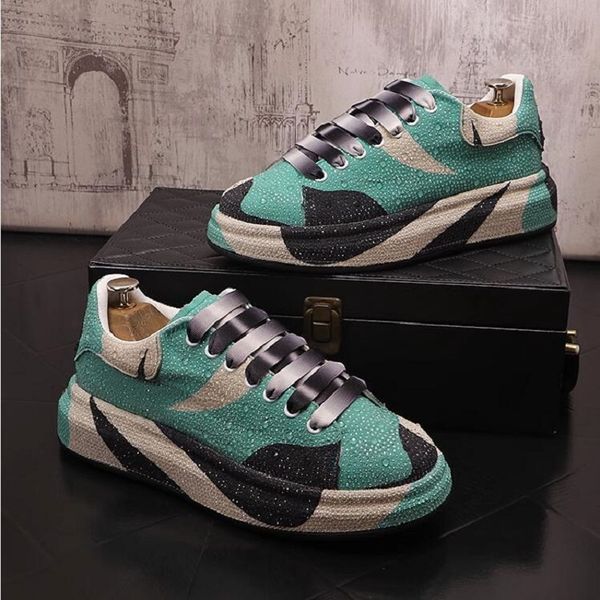 mens luxury fashion rhinestone shoes hip hop suede leather sneakers brand designer platform shoes 1aa42, Black
mens luxury fashion rhinestone shoes hip hop suede leather sneakers brand designer platform shoes 1aa42, Black