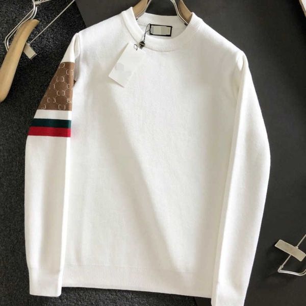 tide brand winter knit sweater mens designer warm sweaters thickened wool sweater round neck pullover coat letter jacquard bottoming top, White;black
tide brand winter knit sweater mens designer warm sweaters thickened wool sweater round neck pullover coat letter jacquard bottoming top, White;black