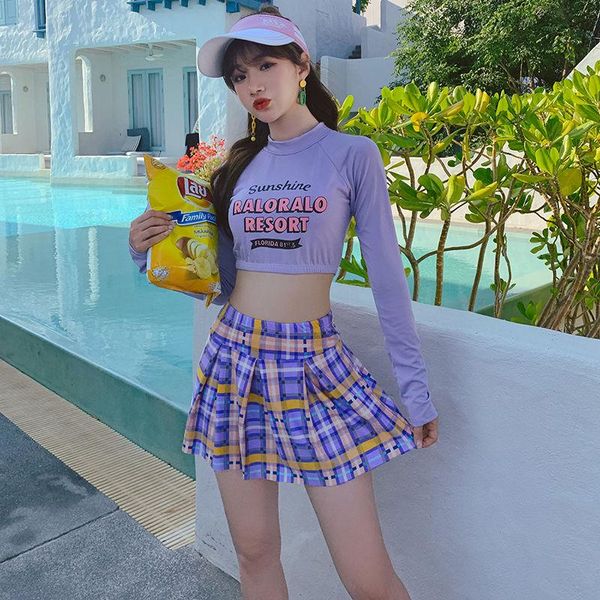 wear fairy twopiece swimsuit korea longsleeved sunscreen thin covered belly spring vacation split swimsuit women swimwear
wear fairy twopiece swimsuit korea longsleeved sunscreen thin covered belly spring vacation split swimsuit women swimwear