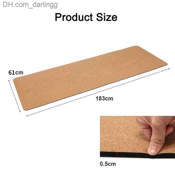 183x61cm natural cork tpe yoga mat fitness gym sports mats pilates exercise pads non-slip yoga mats 6mm absorb sweat odorless q230826
183x61cm natural cork tpe yoga mat fitness gym sports mats pilates exercise pads non-slip yoga mats 6mm absorb sweat odorless q230826