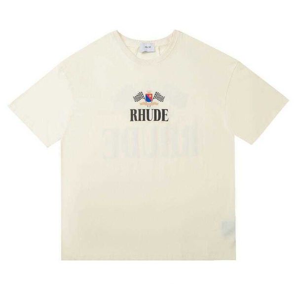 rhude vintage print short-sleeved high street men and women's loose summer short-sleeved t-shirt trend, White;black
rhude vintage print short-sleeved high street men and women's loose summer short-sleeved t-shirt trend, White;black