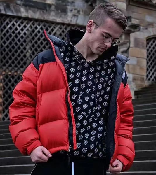 winter new fashion brand men's down jacket classic couple students casual loose warm men and women with the same thick padded jacket, Black
winter new fashion brand men's down jacket classic couple students casual loose warm men and women with the same thick padded jacket, Black