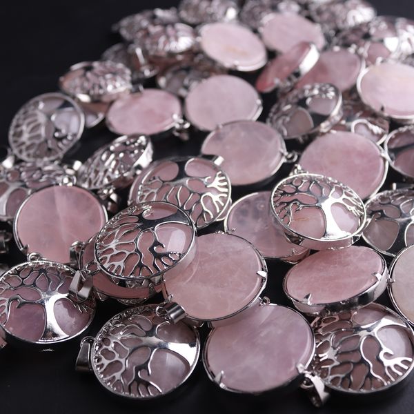 natural stone rose quartz pendant tree of life energy pendant necklace pendulum for women bulk item wholesales, Bronze;silver
natural stone rose quartz pendant tree of life energy pendant necklace pendulum for women bulk item wholesales, Bronze;silver