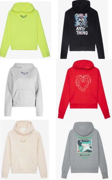 zadig voltaire designer hoodie 23ss zv pullover monogrammed rhinestone lined fleece women's hoodies, Black
zadig voltaire designer hoodie 23ss zv pullover monogrammed rhinestone lined fleece women's hoodies, Black