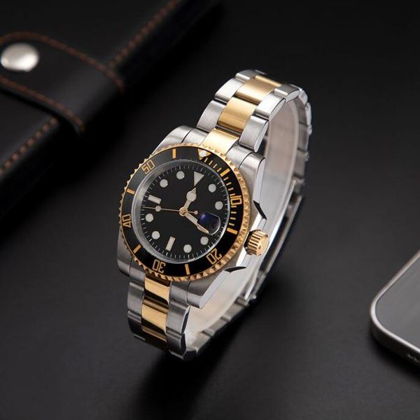 mens watch luxury designer watches reloj 40mm black dial automatic mechanical ceramic fashion classic stainless steel waterproof luminous sa, Slivery;brown
mens watch luxury designer watches reloj 40mm black dial automatic mechanical ceramic fashion classic stainless steel waterproof luminous sa, Slivery;brown