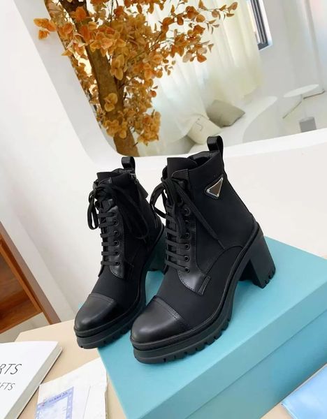 designer brushed leather and nylon laced booties women ankle boots leathers biker boot australia bootiess winter bootss size us4-us10, Black
designer brushed leather and nylon laced booties women ankle boots leathers biker boot australia bootiess winter bootss size us4-us10, Black