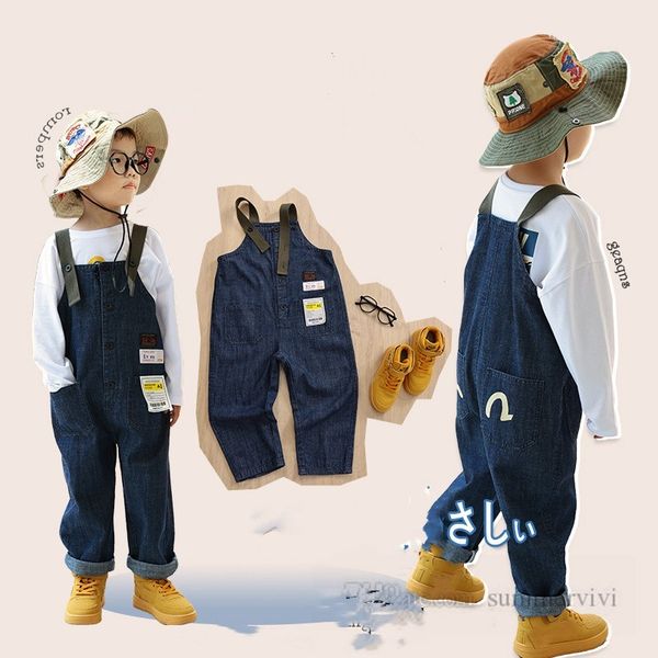 fashion boys girls denim overall kids letter labeling suspender jumpsuits 2023 autumn children soft cowboy clothing z3666, Blue
fashion boys girls denim overall kids letter labeling suspender jumpsuits 2023 autumn children soft cowboy clothing z3666, Blue