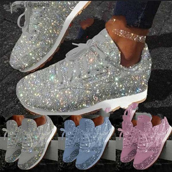 dress shoes women flat glitter sneakers casual female mesh lace up bling platform comfortable plus size vulcanized shoes 2020 soft knitting, Black
dress shoes women flat glitter sneakers casual female mesh lace up bling platform comfortable plus size vulcanized shoes 2020 soft knitting, Black