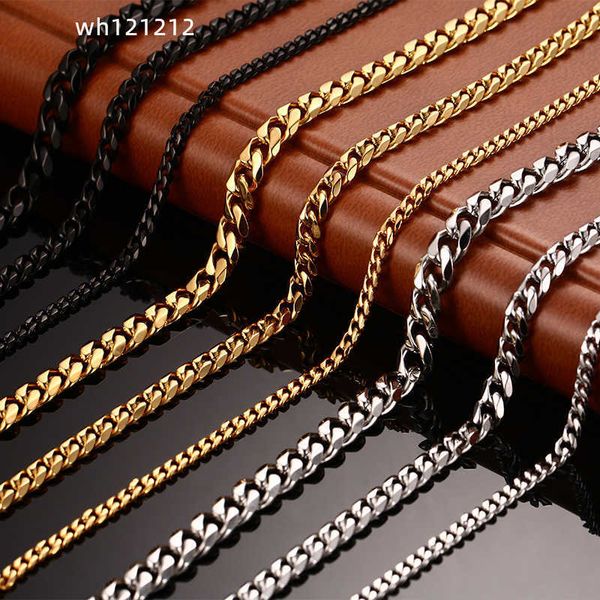 fashion jewel stainless steel designer necklace men necklaces women necklace 18k gold titanium chains necklace man luxury chains necklaces, Silver
fashion jewel stainless steel designer necklace men necklaces women necklace 18k gold titanium chains necklace man luxury chains necklaces, Silver