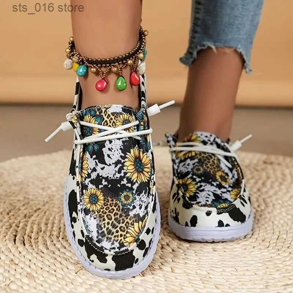 dress shoes women's sunflower cow print canvas shoes flat slip on shoes lightweight comfortable shoes t230826, Black
dress shoes women's sunflower cow print canvas shoes flat slip on shoes lightweight comfortable shoes t230826, Black