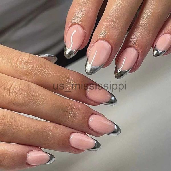 false nails 24pcs silver french almond false nails detachable acrylic fake nails full cover press on nails with jelly stickers nail art tips, Red;gold
false nails 24pcs silver french almond false nails detachable acrylic fake nails full cover press on nails with jelly stickers nail art tips, Red;gold