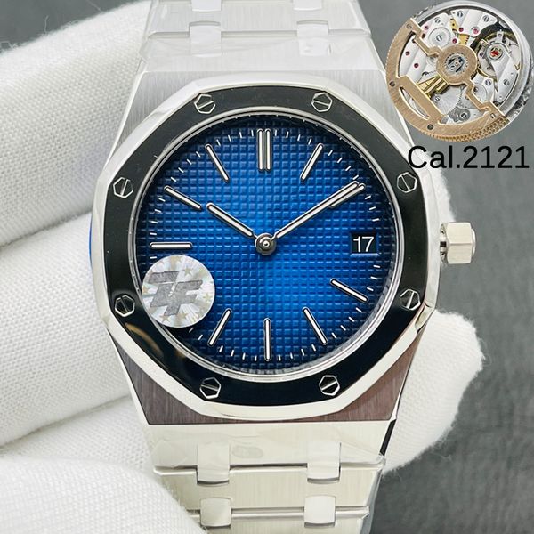 mens luxury eta silver watch cal.2121 movement 39mm 15202 904l stainless steel blue dial 5 bar waterproof automatic watches all sub dials wo, Slivery;brown
mens luxury eta silver watch cal.2121 movement 39mm 15202 904l stainless steel blue dial 5 bar waterproof automatic watches all sub dials wo, Slivery;brown