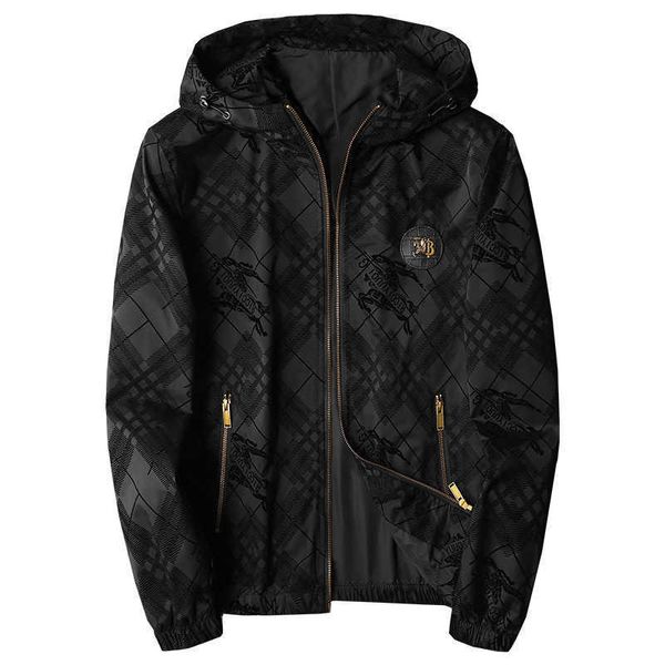 men windbreakers and autumn new men's korean slim fit hooded print jacket youth popular emblem coat, Black;brown
men windbreakers and autumn new men's korean slim fit hooded print jacket youth popular emblem coat, Black;brown