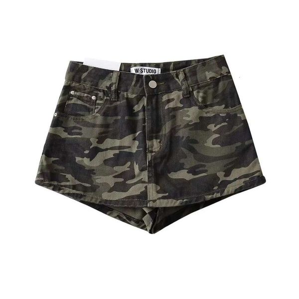 sweet and spicy skirt personality high waisted camouflage work dress short womens summer stretch butt fake two, Black
sweet and spicy skirt personality high waisted camouflage work dress short womens summer stretch butt fake two, Black