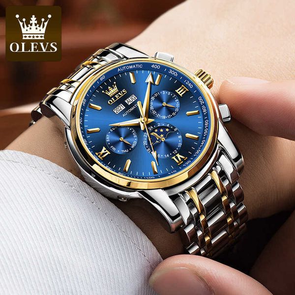 luxury designer watches celebrity endorsement of the brand fully automatic mechanical watch multifunctional waterproof men's, Slivery;black
luxury designer watches celebrity endorsement of the brand fully automatic mechanical watch multifunctional waterproof men's, Slivery;black