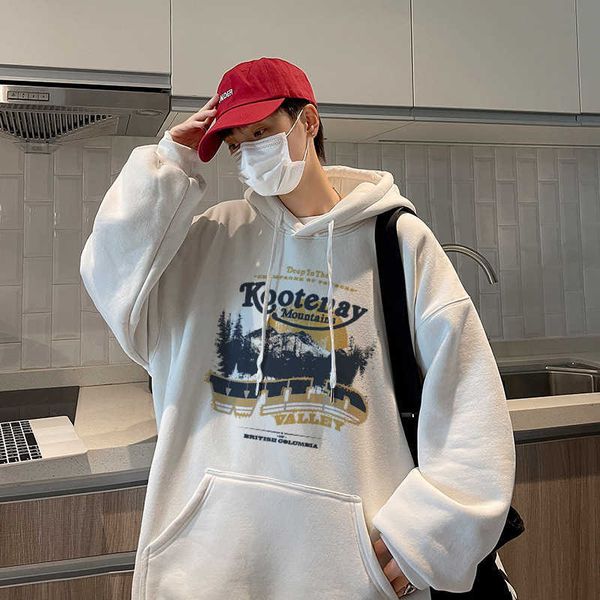 hooded men's sweater autumn new fashion brand letter printing cotton coat loose size men's wear, Black
hooded men's sweater autumn new fashion brand letter printing cotton coat loose size men's wear, Black