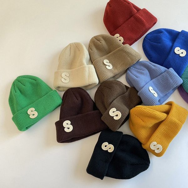 caps hats letter s knitted baby beanie solid color kids boys girls cap autumn winter warm toddler children crochet hat 230826, Yellow
caps hats letter s knitted baby beanie solid color kids boys girls cap autumn winter warm toddler children crochet hat 230826, Yellow