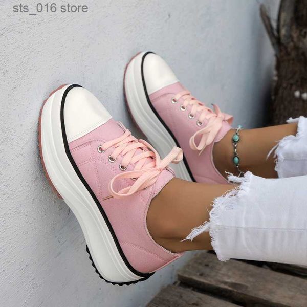 dress shoes 2023 new fashionable canvas shoes women's sneakers solid color lace up casual platform shoes zapatos de mujer chaussure fem, Black
dress shoes 2023 new fashionable canvas shoes women's sneakers solid color lace up casual platform shoes zapatos de mujer chaussure fem, Black