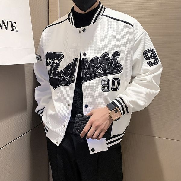 men's jackets spring autumn men jacket korean style casual cargo jacket coat solid color loose male outerwear coats 230825, Black;brown
men's jackets spring autumn men jacket korean style casual cargo jacket coat solid color loose male outerwear coats 230825, Black;brown