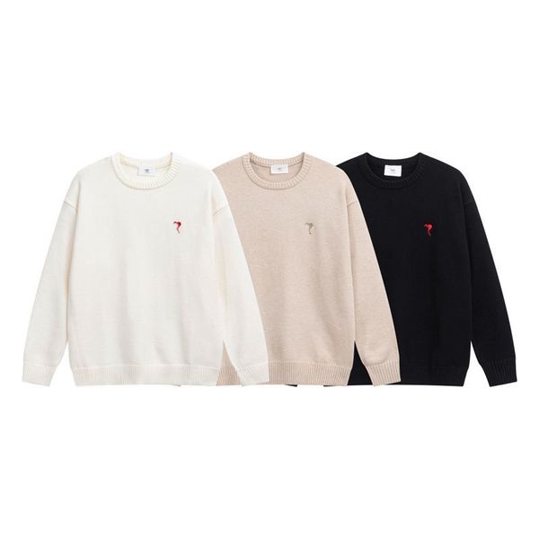 designer sweater embroidered love letter a sweater knitwear men's and women's loose sleeve round neck sweater simple street dating, White;black
designer sweater embroidered love letter a sweater knitwear men's and women's loose sleeve round neck sweater simple street dating, White;black