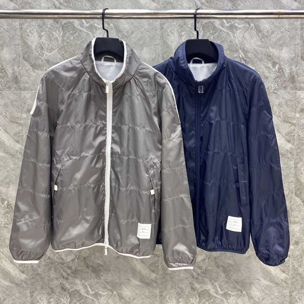 lr9c men's jackets tb new route zipper white border jacket autumn/winter casual long sleeve outwear, Black;brown
lr9c men's jackets tb new route zipper white border jacket autumn/winter casual long sleeve outwear, Black;brown