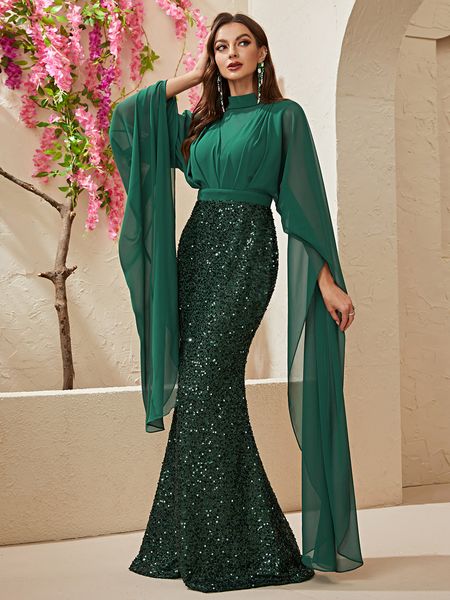 2023 dark green mother of the bride dresses sheer bateau high neck long sleeve floor length sheath formal evening custom made bing shiny spe, Black;red
2023 dark green mother of the bride dresses sheer bateau high neck long sleeve floor length sheath formal evening custom made bing shiny spe, Black;red