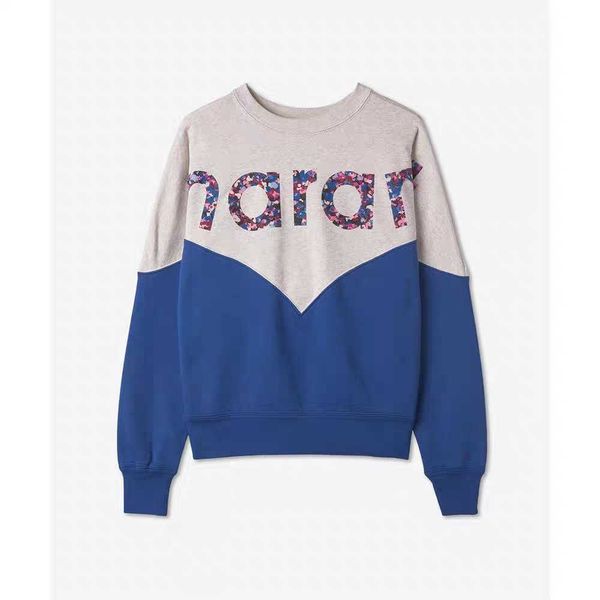 23aw designer sweatshirt isabel marant cotton hoodie new fashion letter print round neck pullover sportshirt women loose long sleeve sweater, Black
23aw designer sweatshirt isabel marant cotton hoodie new fashion letter print round neck pullover sportshirt women loose long sleeve sweater, Black