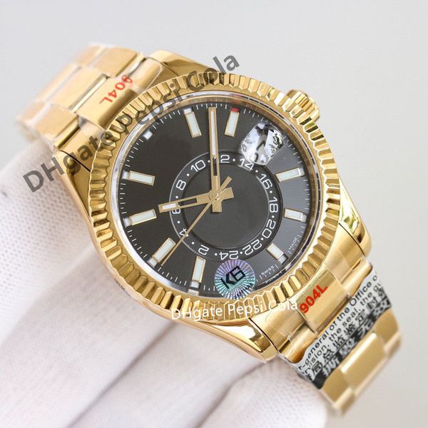 waterproof watch 326933 326934 automatic mechanical men's watches sky 42mm ceramic sapphire luminous brand wristwatch, Slivery;brown
waterproof watch 326933 326934 automatic mechanical men's watches sky 42mm ceramic sapphire luminous brand wristwatch, Slivery;brown