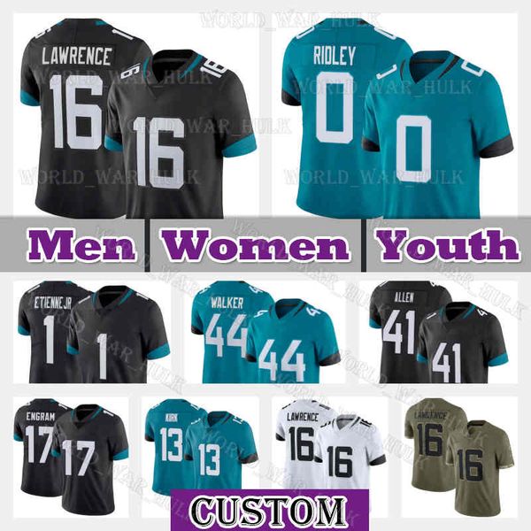 44 travon walker football jersey 16 trevor lawrence calvins ridley jaguars 13 christian kirk travis etienne jr jacksonvilles tank bigsby c.j, Black;red
44 travon walker football jersey 16 trevor lawrence calvins ridley jaguars 13 christian kirk travis etienne jr jacksonvilles tank bigsby c.j, Black;red