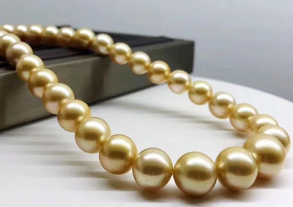 necklaces natural highend elegant good luster 1011mm south sea genuine golden round pearl necklace women jewelry chain, Silver
necklaces natural highend elegant good luster 1011mm south sea genuine golden round pearl necklace women jewelry chain, Silver