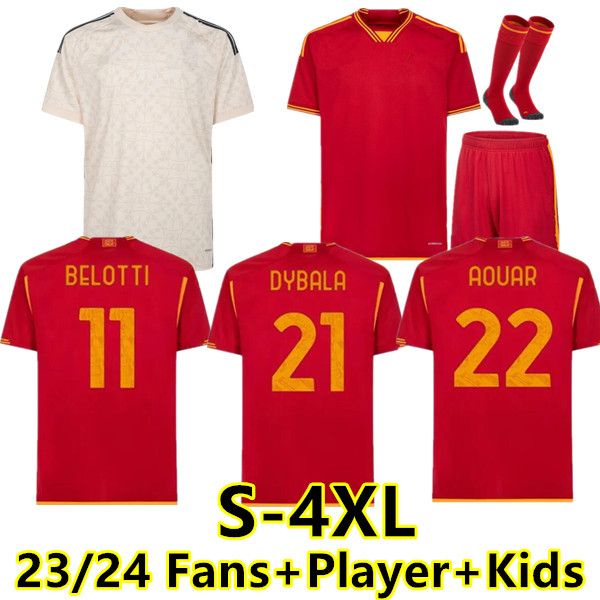 s-4xl 23 24 dybala romas soccer jerseys maglia pellegrini belotti celik abraham 2023 2024 football shirts mancini kumbulla men kids el shaar, Black;yellow
s-4xl 23 24 dybala romas soccer jerseys maglia pellegrini belotti celik abraham 2023 2024 football shirts mancini kumbulla men kids el shaar, Black;yellow