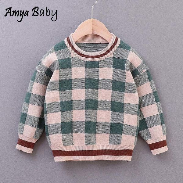 pullover amya baby autumn winter boys knit sweaters plaid pullover kids sweaters infant clothing christmas toddler boy winter 230826, Blue
pullover amya baby autumn winter boys knit sweaters plaid pullover kids sweaters infant clothing christmas toddler boy winter 230826, Blue