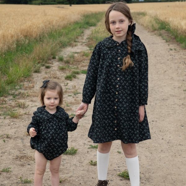 family matching outfits 2023 as shabbos floral collection boutique kids holiday clothing sister girls dresses baby rompers shirts skirts 230, Blue
family matching outfits 2023 as shabbos floral collection boutique kids holiday clothing sister girls dresses baby rompers shirts skirts 230, Blue