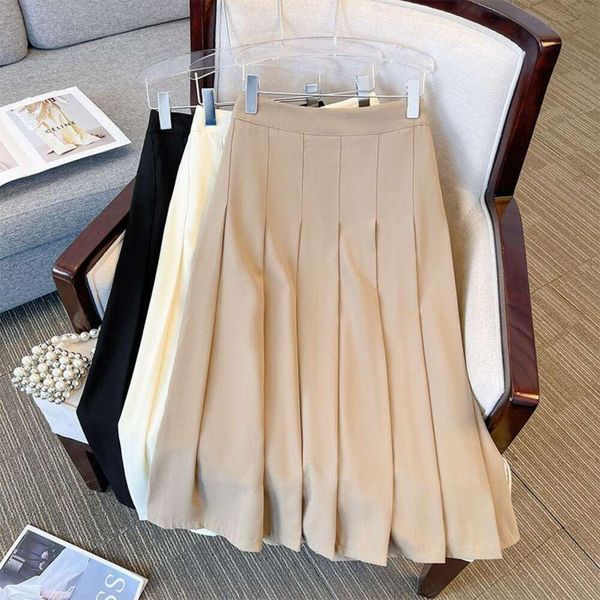 item title skirt pounds fat sister large size pleated casual a line slimmer female spring and summer, Black
item title skirt pounds fat sister large size pleated casual a line slimmer female spring and summer, Black