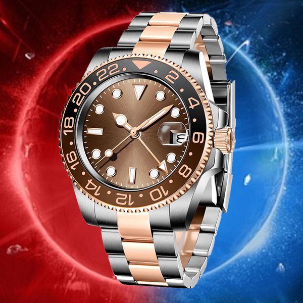 men diver watch root beer gmt 904l stainless steel strap japanese movement wristwatches super luminous waterproof sapphire glass mens watche, Slivery;brown
men diver watch root beer gmt 904l stainless steel strap japanese movement wristwatches super luminous waterproof sapphire glass mens watche, Slivery;brown