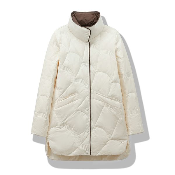 women's down jacket 2023 winter new standing collar lightweight medium length fashionable loose fitting warm jacket300, Black
women's down jacket 2023 winter new standing collar lightweight medium length fashionable loose fitting warm jacket300, Black
